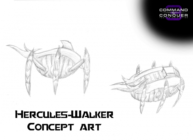 Hercules Walker Concept Art (C&C3; Tacitus Revolution)