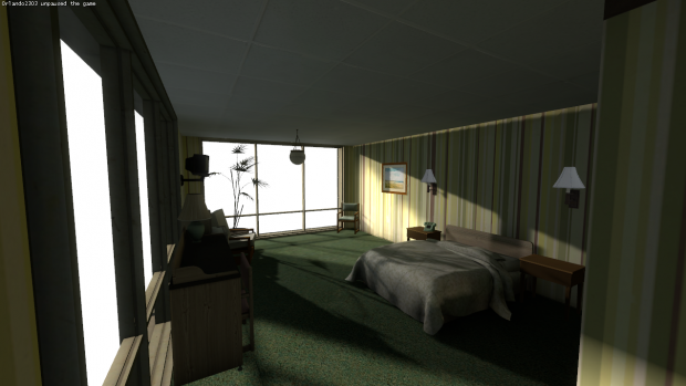 Portal 2 Trailer Motel Room Recreation