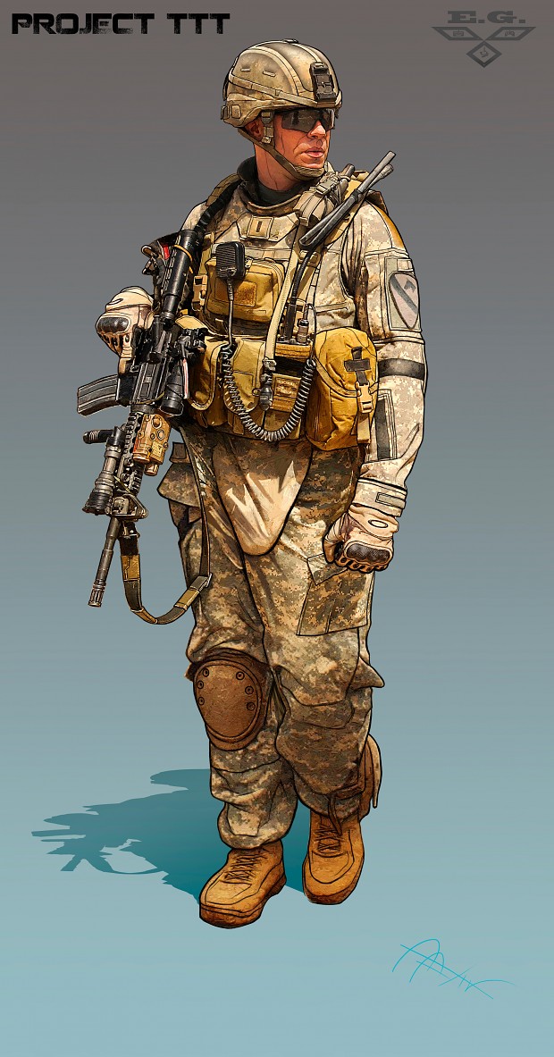 Soldier Art Project TTT image - EnjoyableGamesPR - Mod DB