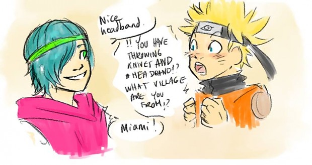 Talking with Naruto! :P