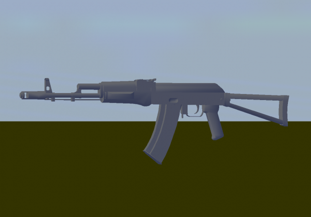 Model Preview: AKS-74 rifle
