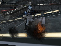 Arc Trooper in the Midst of Battle - Battlefront 2