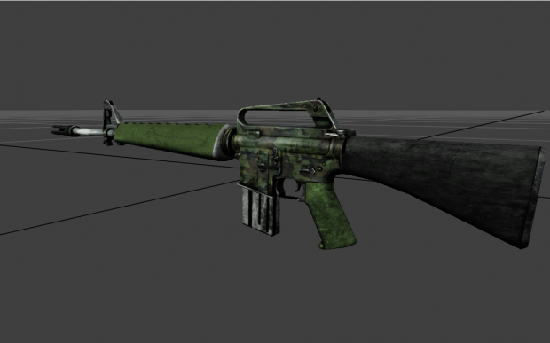 CoD:BO M16 Custom Texture