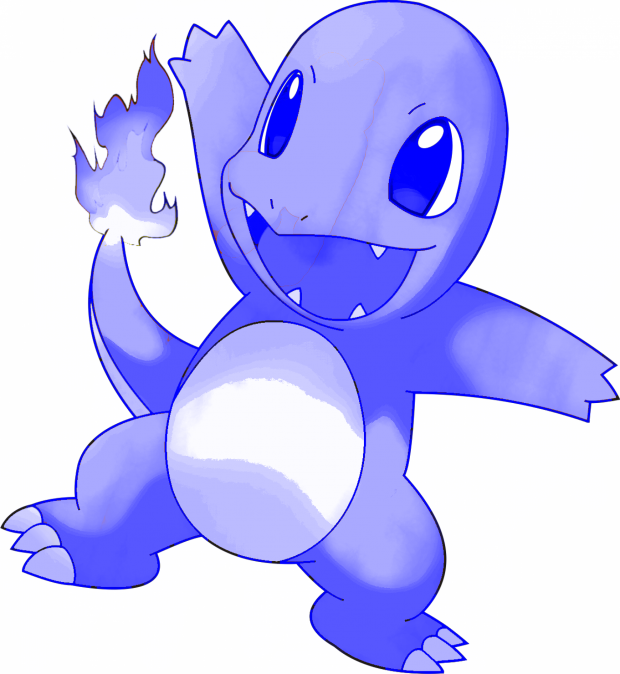 charmander as a water type