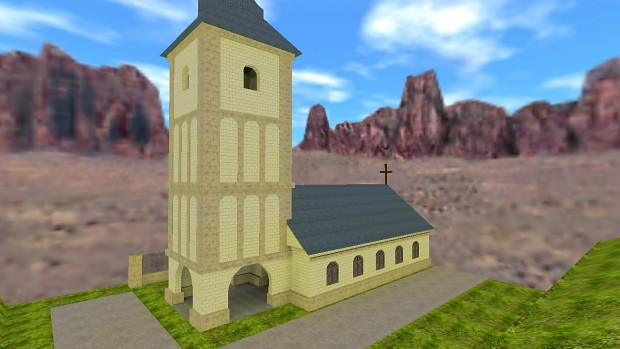 The church in the map I am currently working