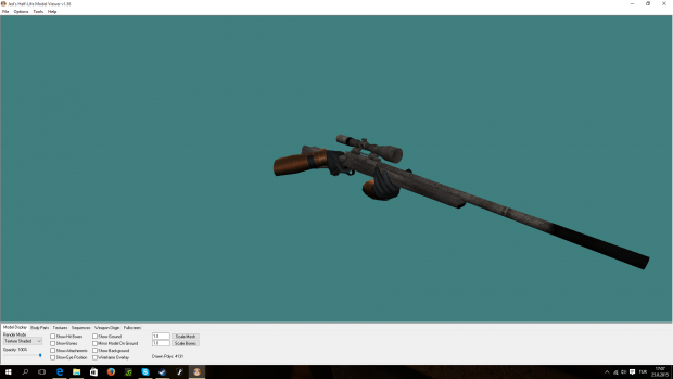 Fabric Sniper Rifle XD