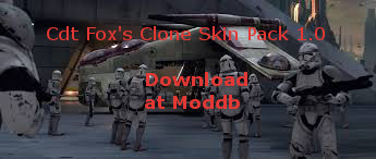 Cdt Fox's Clone Skin Pack 1.0