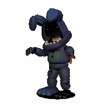 Fnaf world withered Bonnie