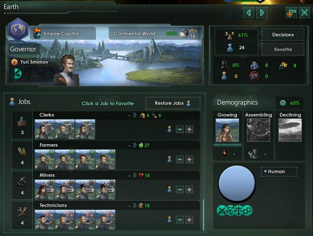 Some preview of mod for Stellaris