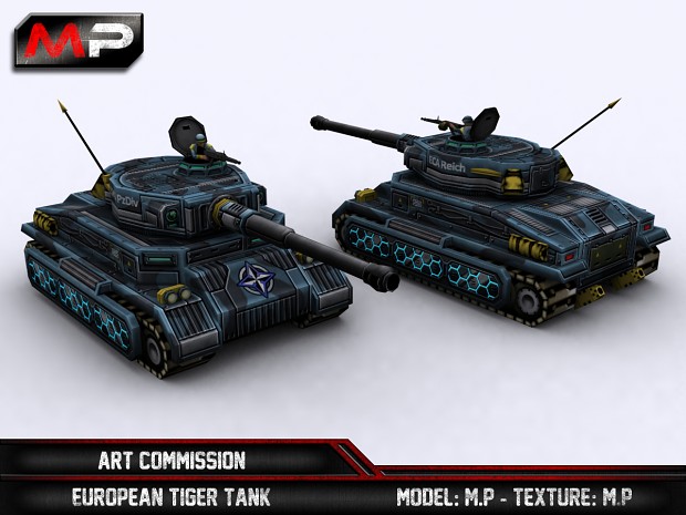 European Tiger Tank - Nano Shield Upgrade