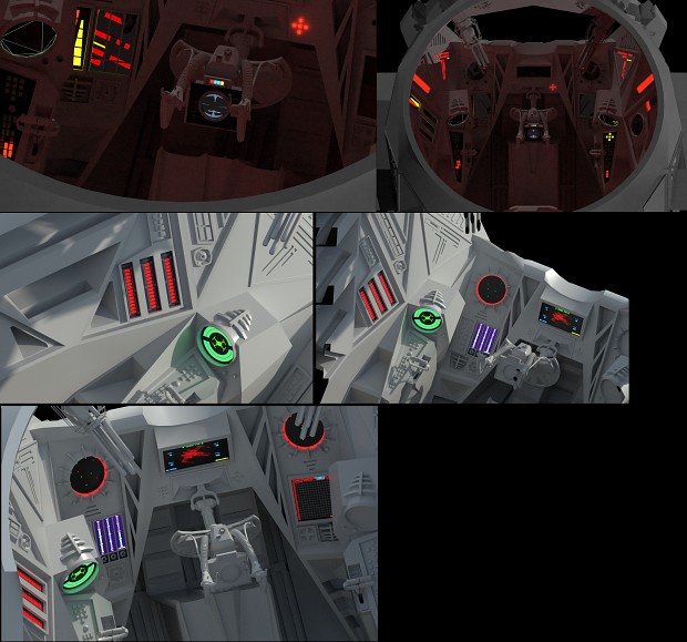 Project F Cockpit Screens