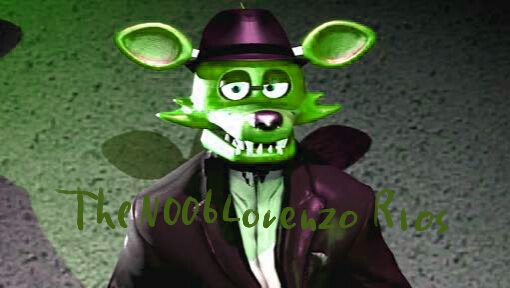 green blacklight foxy