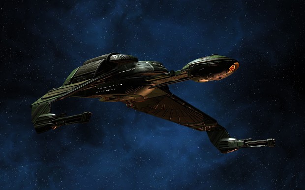 star trek klingon battle cruiser