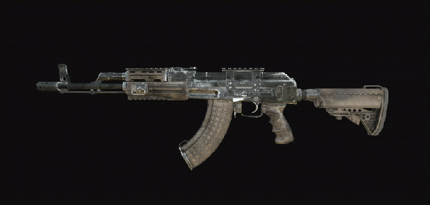 Tactical AK-47 from MW2Remastered