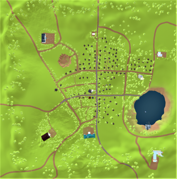 Map of Hello Neighbor