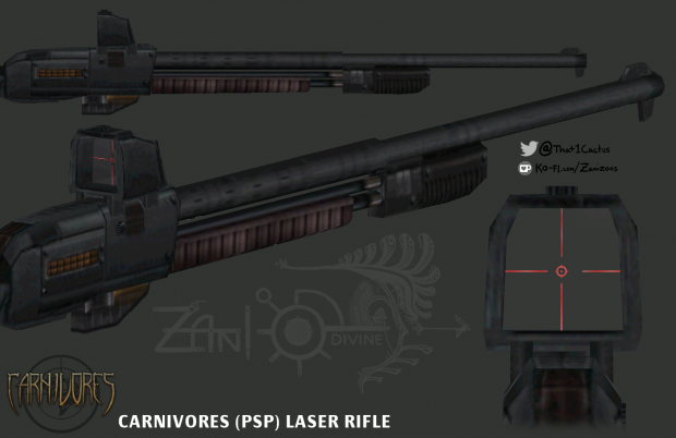 Carnivores (PSP) - Laser Rifle
