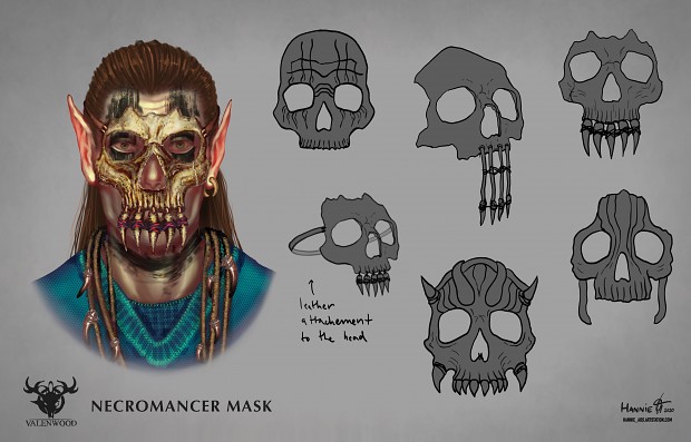 Necromancer Mask