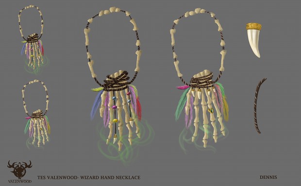 Wizard Hand Necklace