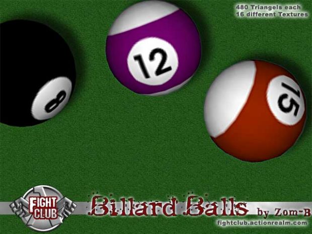 New Billard Balls with 16 Skins!!!