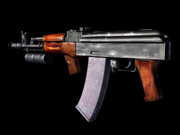 AK-74 development shot #3