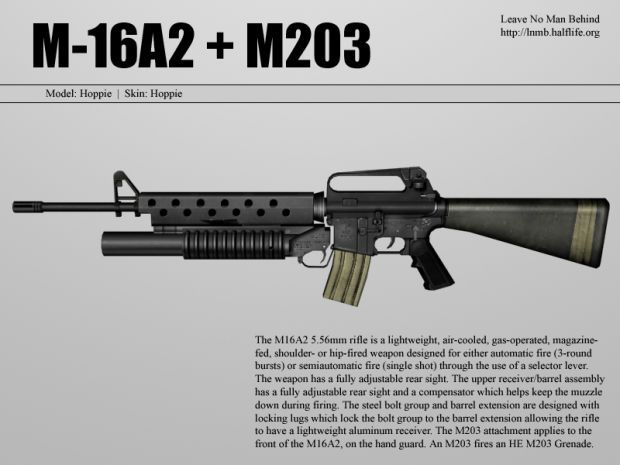 M16A2 + M203