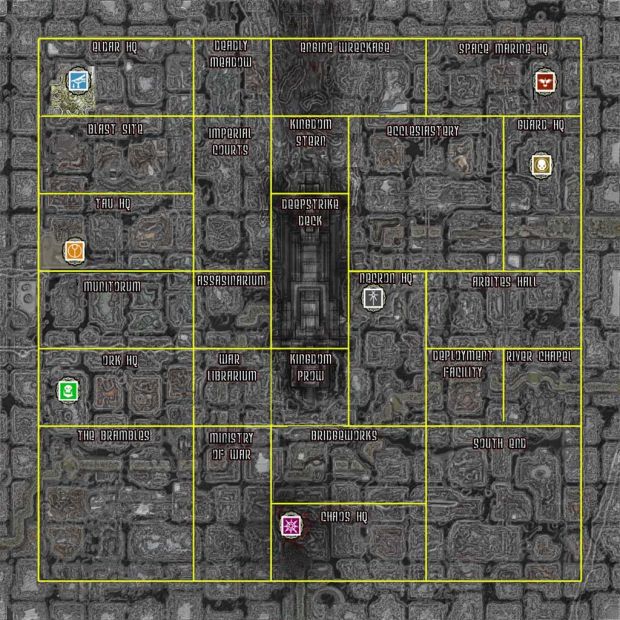 D.O.W : Kingdom Campaign Map