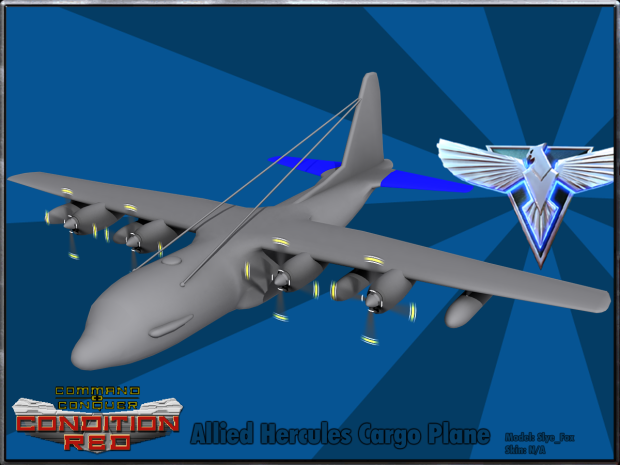 Allied Hercules Cargo Plane