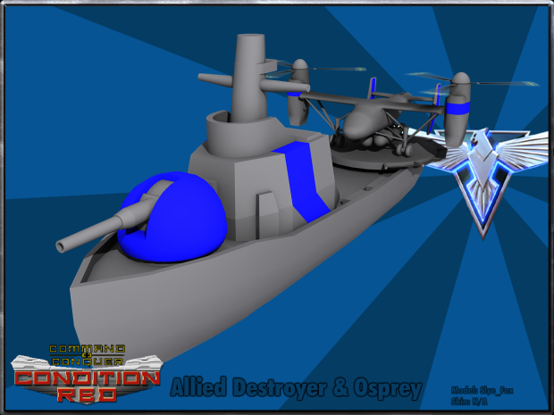 Allied Destroyer & Osprey