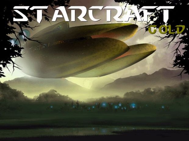 StarCraft Gold Title Screen