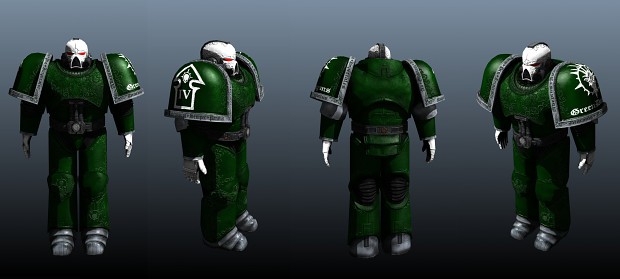 Space Marine of the Green Dragons Chapter