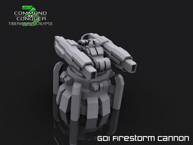 GDI Firestorm Cannon