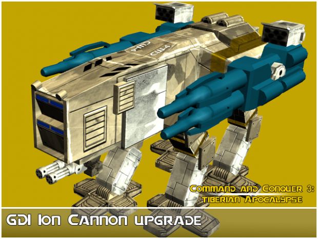 Mammoth MKII Ion Cannon Upgrade