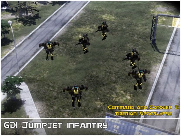 GDI Jumpjet infantry.