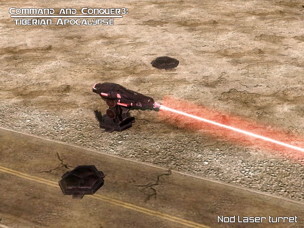 Nod laser cannon