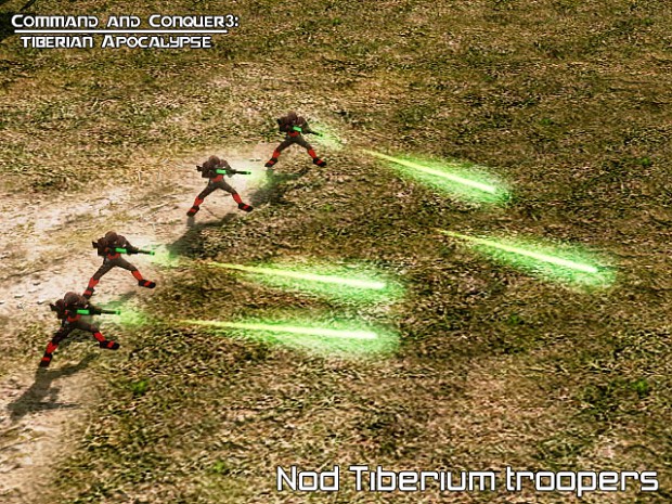 Nod tiberium troopers