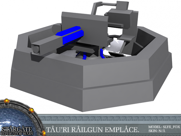 Render - Tau'ri Railgun Emplacement