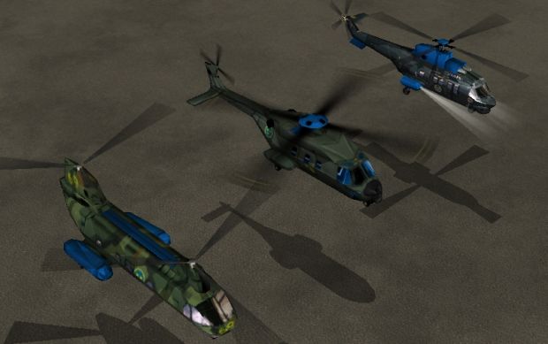Swedish Transport Helicopters