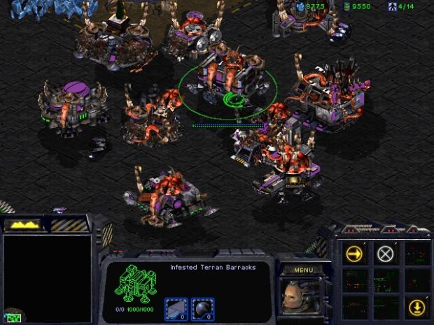 Infested Terran Base