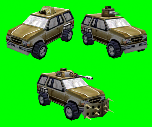GLA "Ghost" Combat SUV