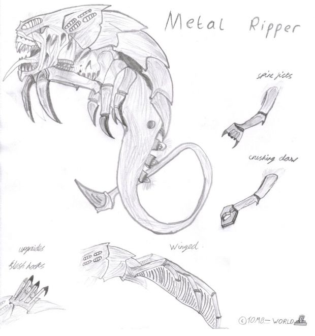 Metal Ripper Consept Sketch
