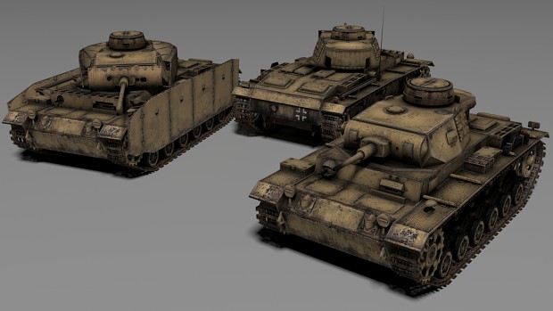 New Panzer III model (render)