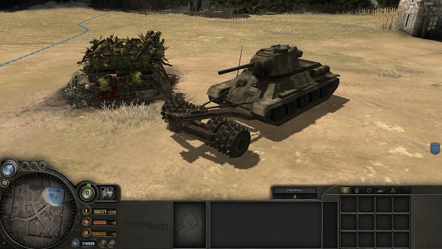 Mine roller upgrade for T-34!