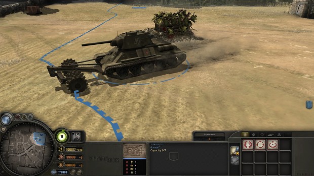 Mine roller upgrade for T-34!