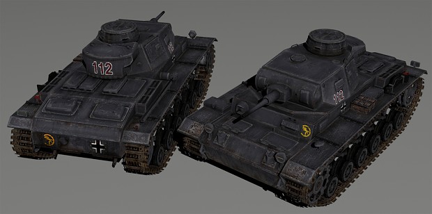 New Panzer III model (render)