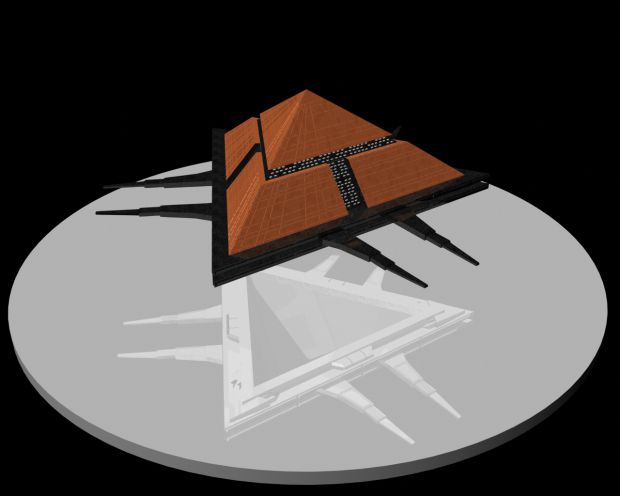 Goa'uld Destroyer (Improved mesh)
