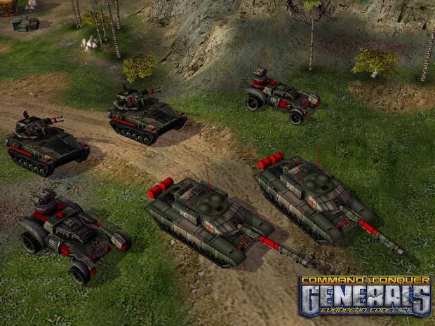 European Conflict Screenshot - Small UAN Army