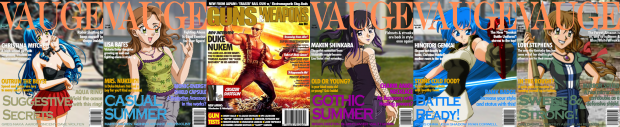 College of Magazine Covers for In-Game