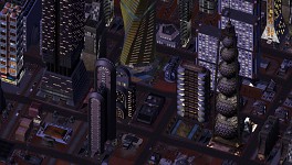 SimMars Beta 3 - Urban night