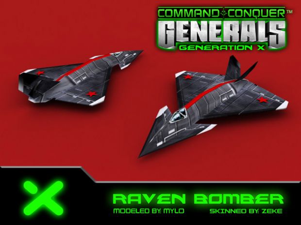 Raven Bomber render