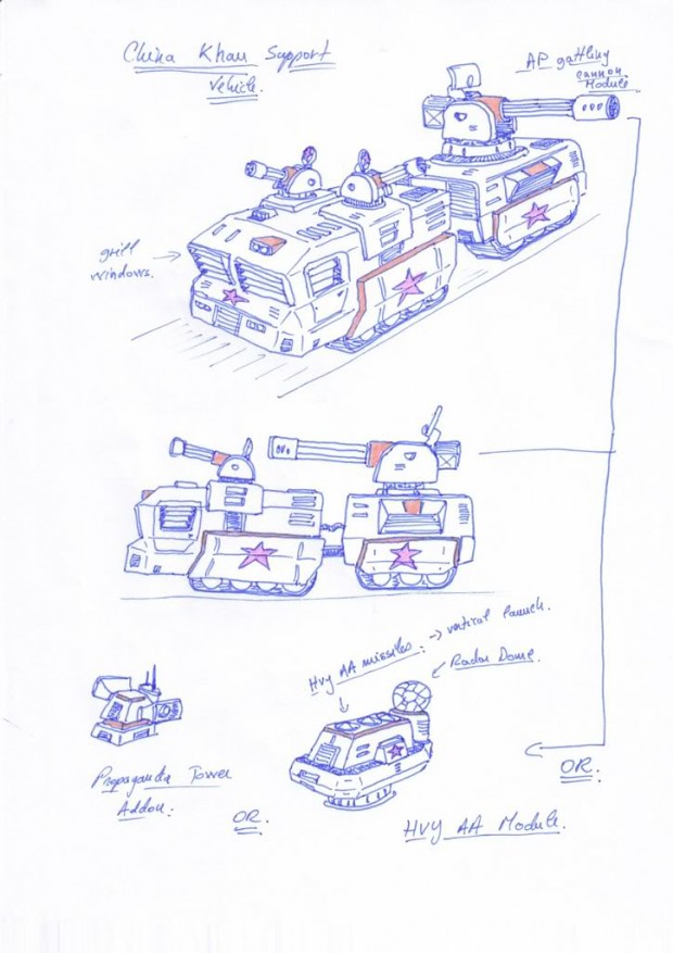 Khan Support Vehicle Concept